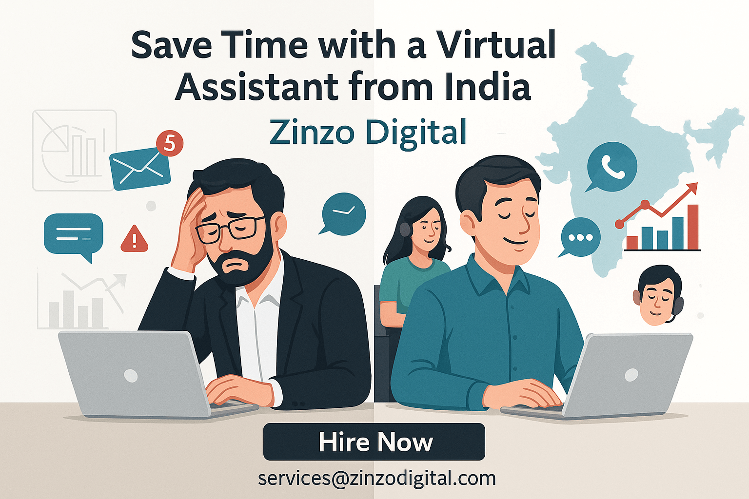 Top Virtual Assistant Services from India